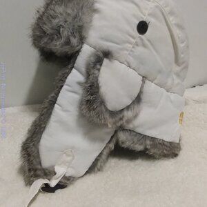 Woolrich est. 1830 Cold Weather White Winter Fur Hat